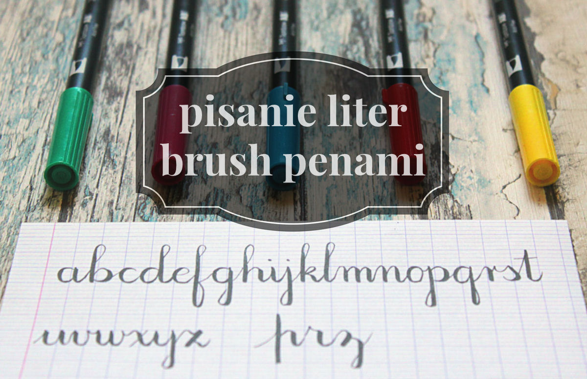 sierysuje.pl brush lettering podstawy
