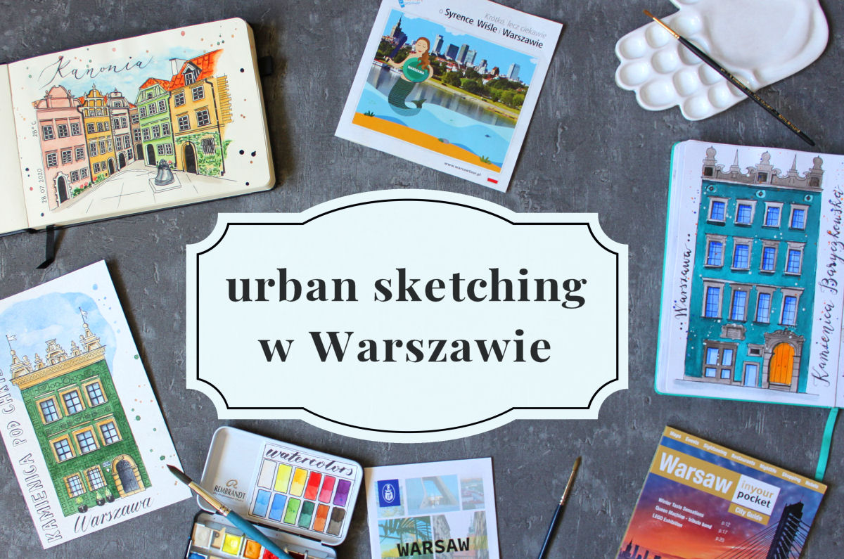 sierysuje.pl urban sketching w warszawie ulica kanonia