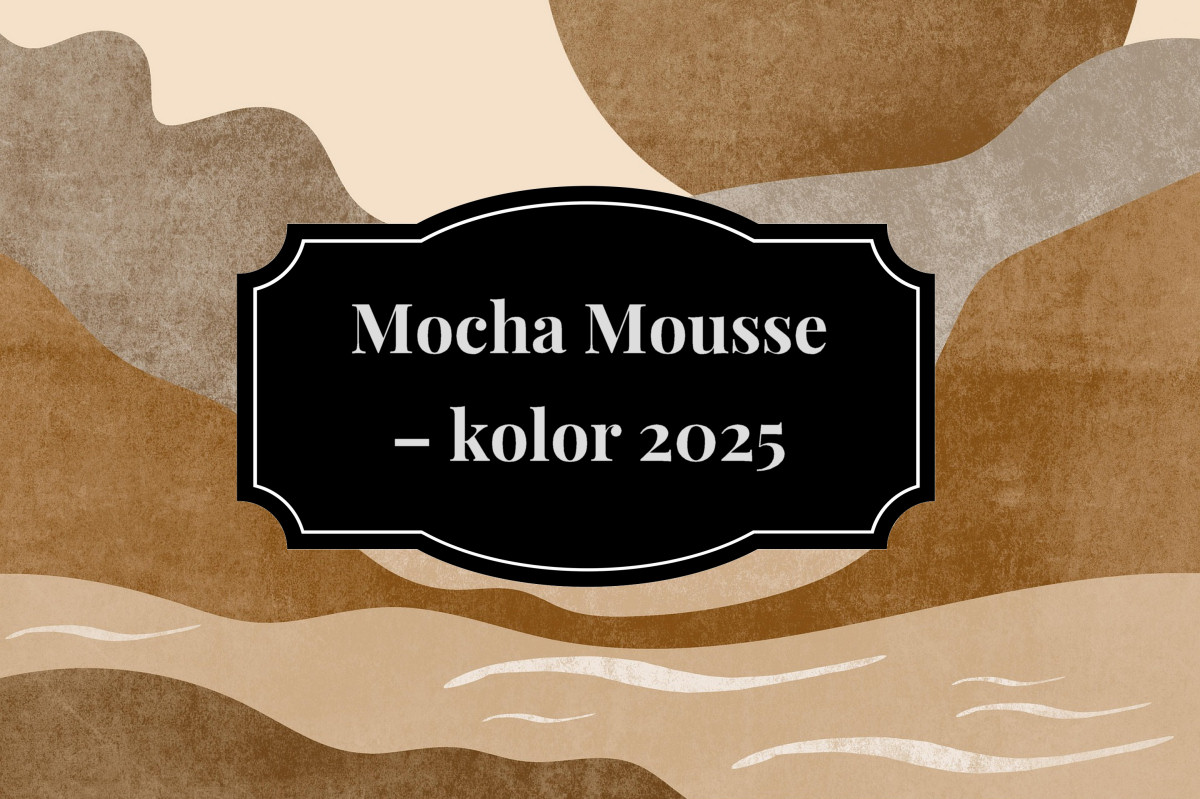 sierysuje.pl kolor roku Pantone 2025 Mocha Mousse